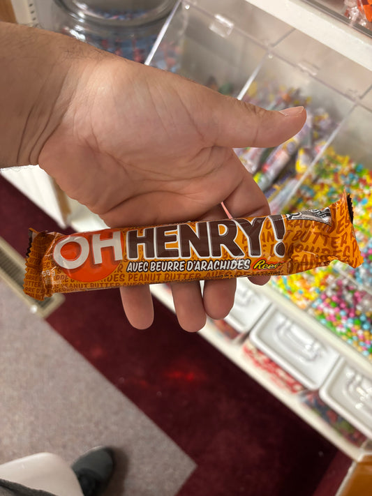 Oh Henry! Reeses Candy Bar